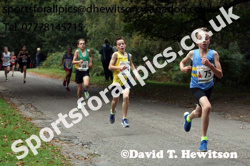 Boys under-13s ERRA Road Relays, Sutton Coldifield, Birmingham. Photo: David T. Hewitson/Sports for All Pics